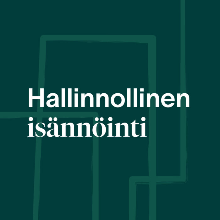 Hallinnollinen isännöinti